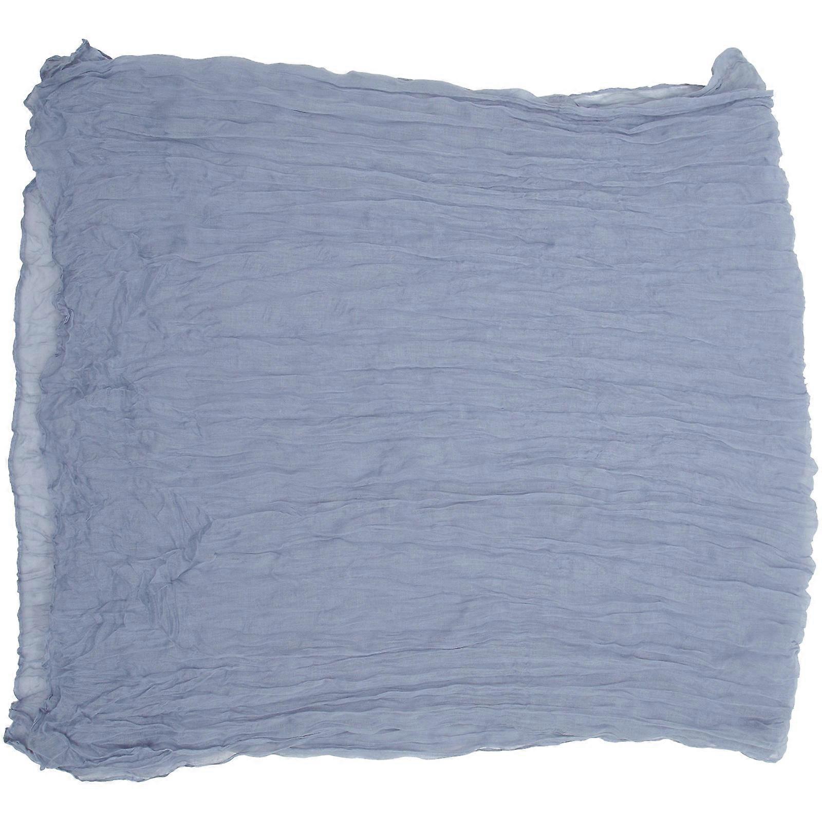 Blue Rustic Table Runner for Dining Table Decor 5Pcs Set