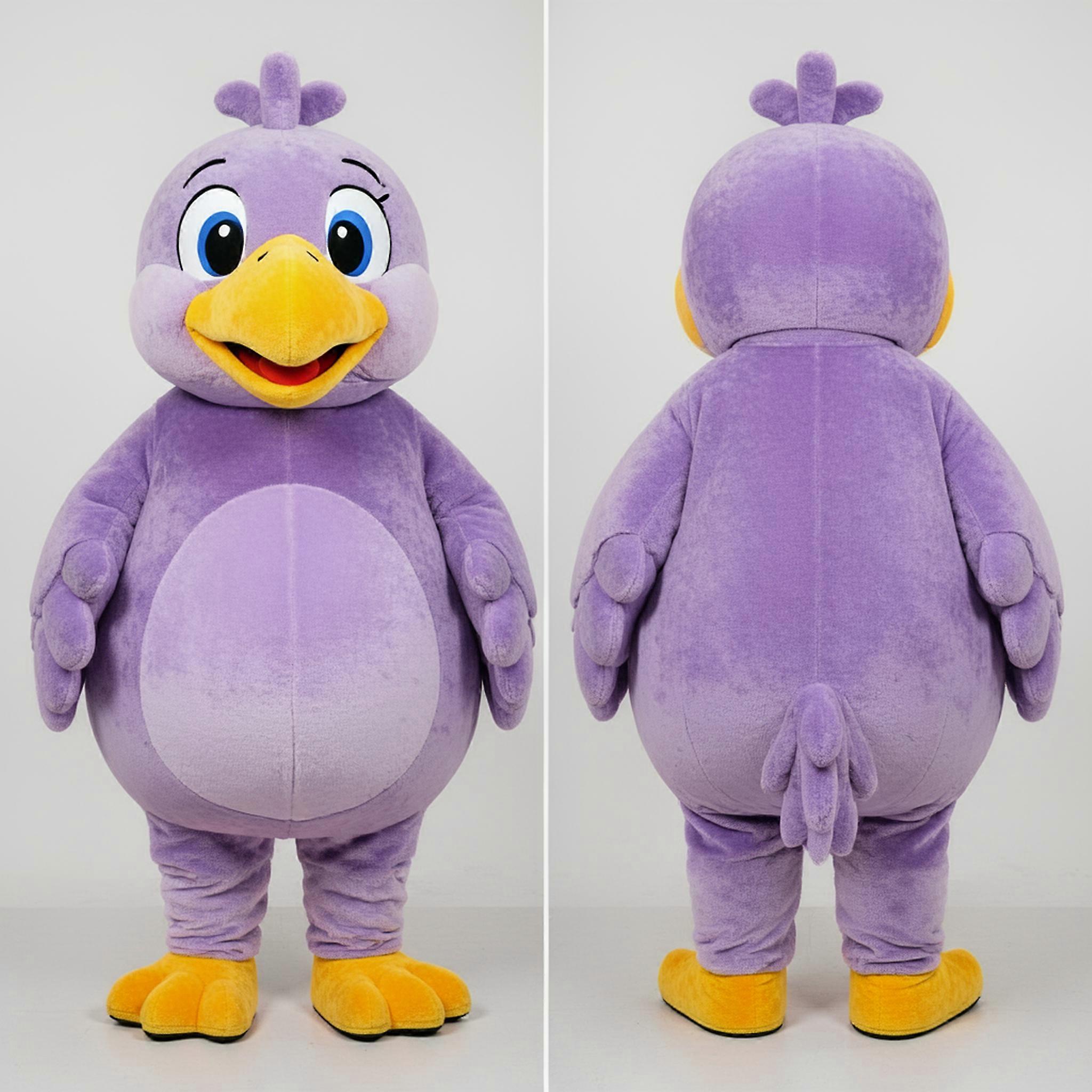 MASTICOT Lavender Plush Dodo Bird Mascot