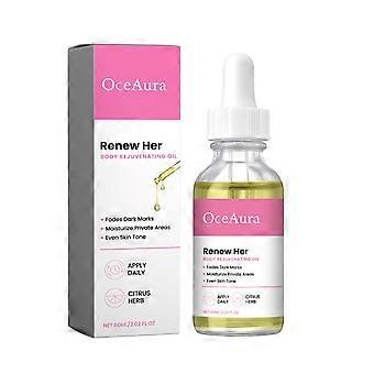Oceaura Body Brightening Oil - Herstelt een doffe huid, hydrateert en houdt vocht vast, voedt, verheldert, egaliseert en maakt de huid witter.