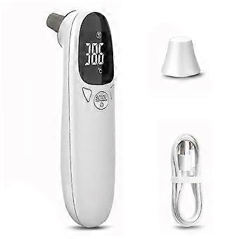 Digital non-contact USB rechargeable ear thermometer for pets, accurately measuring 32-42.9 for fever detection. Suitable for dogs, cats, pigs, sheep,