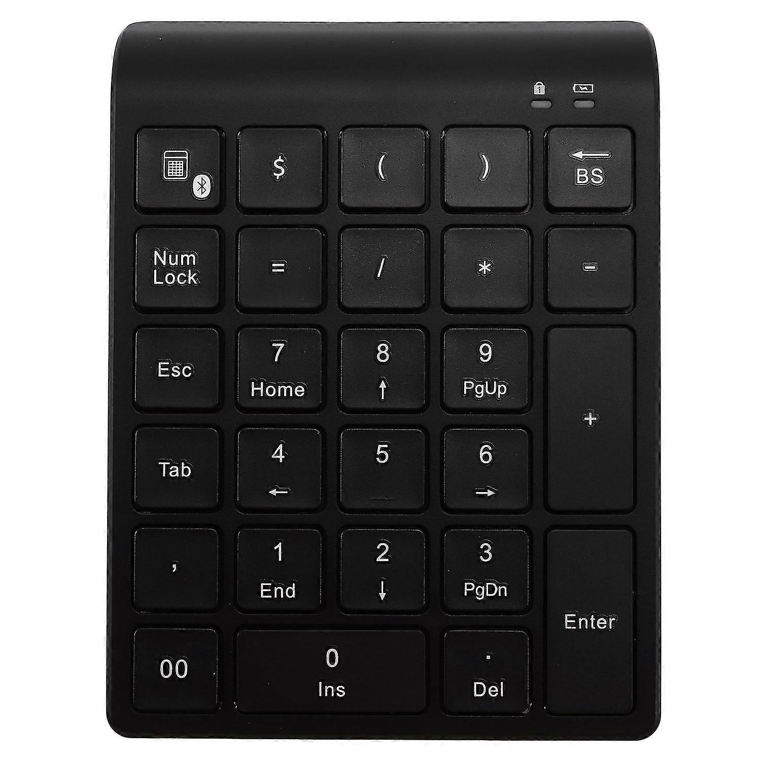 27 Keys Bluetooth Wireless Numeric Keypad Mini Numpad With More Function Keys Digital Keyboard For