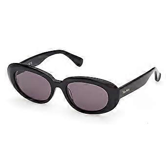 Max Mara MM0196 01A Full Rim  Women Oval Sunglasses UV3 Original