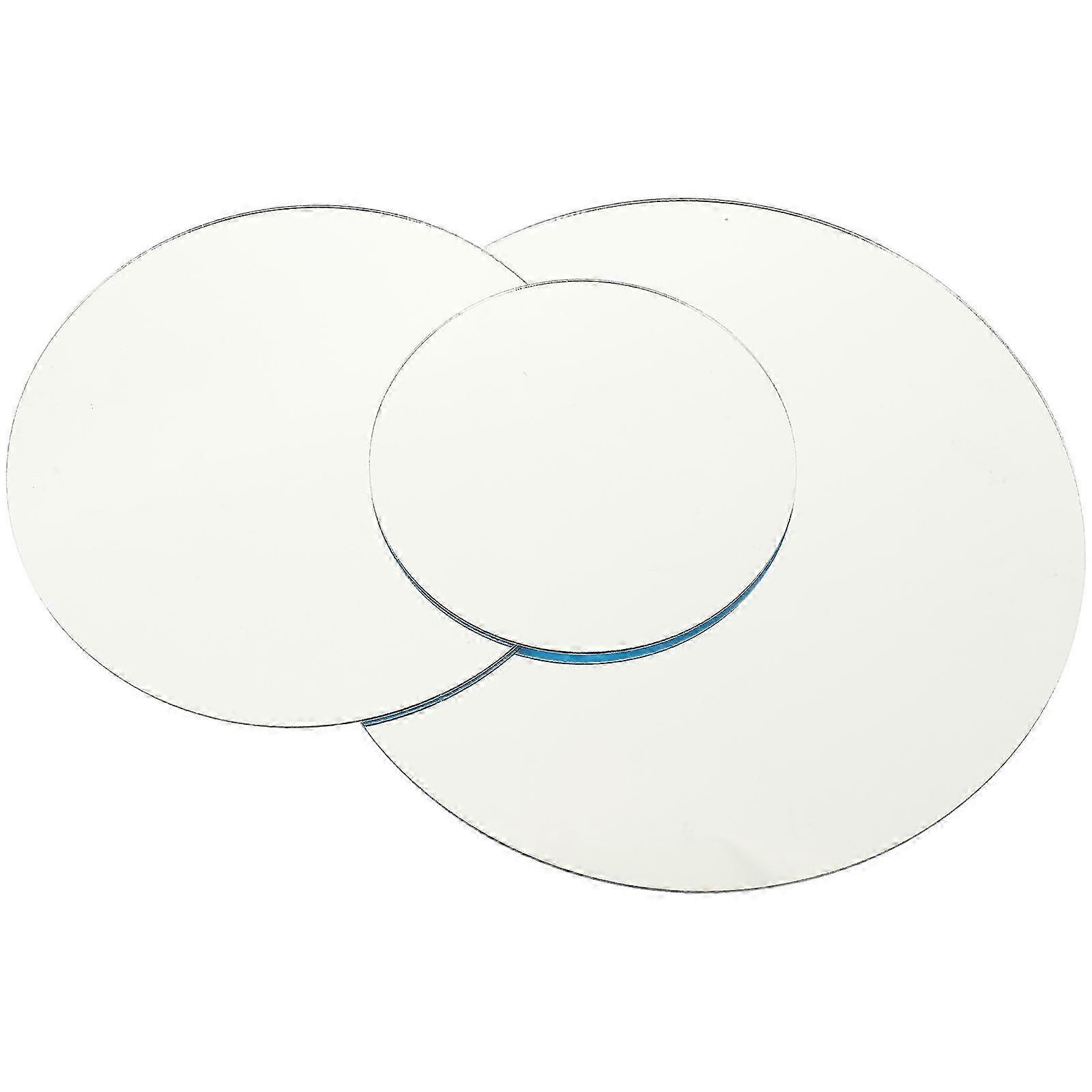 Photo Background Props Acrylic Reflection Mirror Board for Decor 3Pcs