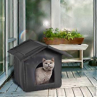 Cats House Waterproof Outdoor Keep Warm Pet Cat Cave Beds Nest Funny Foldable And Washable For Kitten Puppy Pets Supplies-mxbc