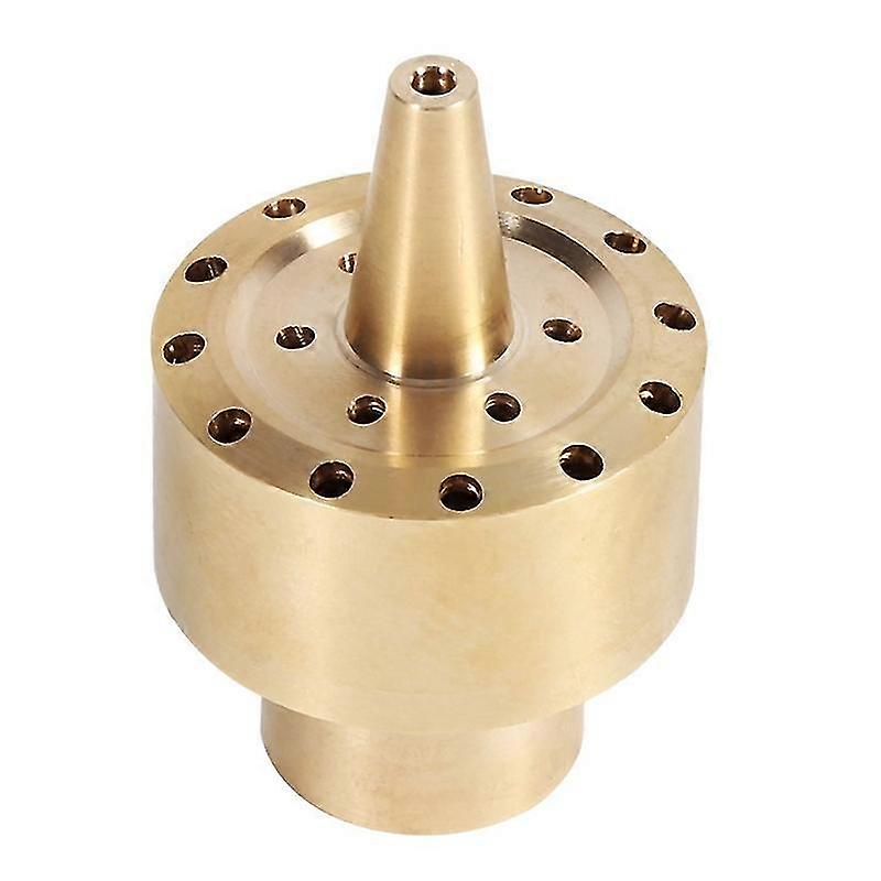 Solid Brass Floral Fountain Nozzle
