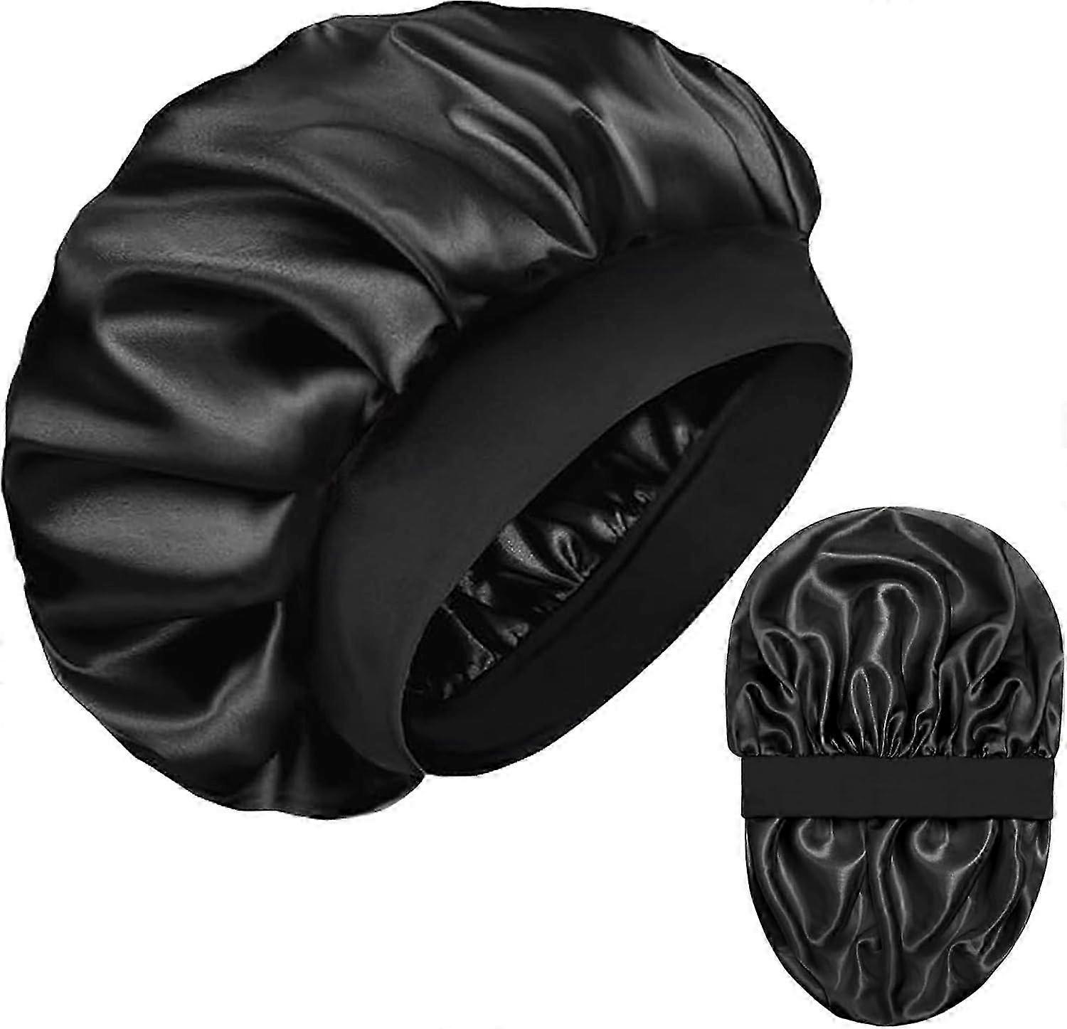 14-Inch Double-Layer Satin Bonnet