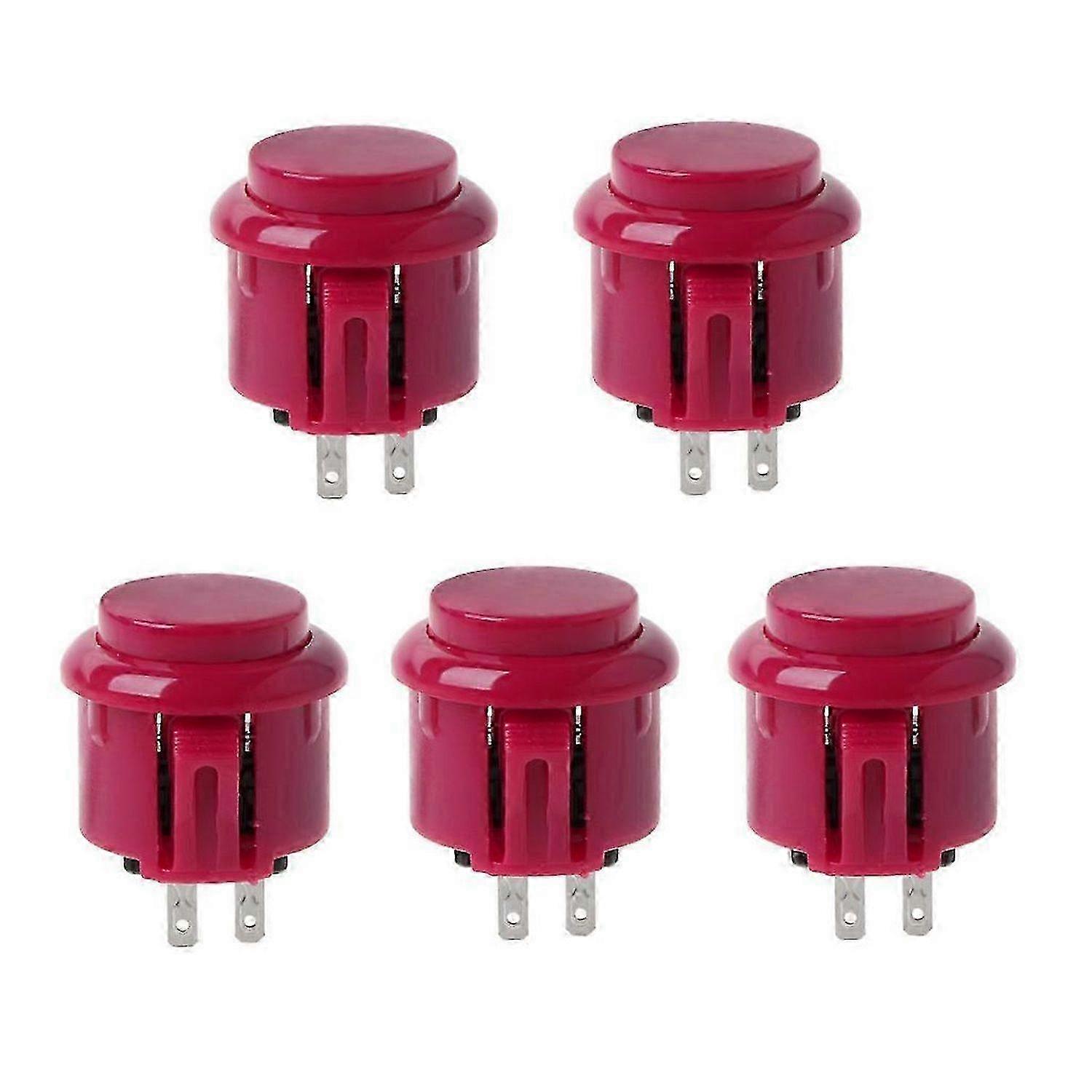 24mm Round Arcade Buttons Pack
