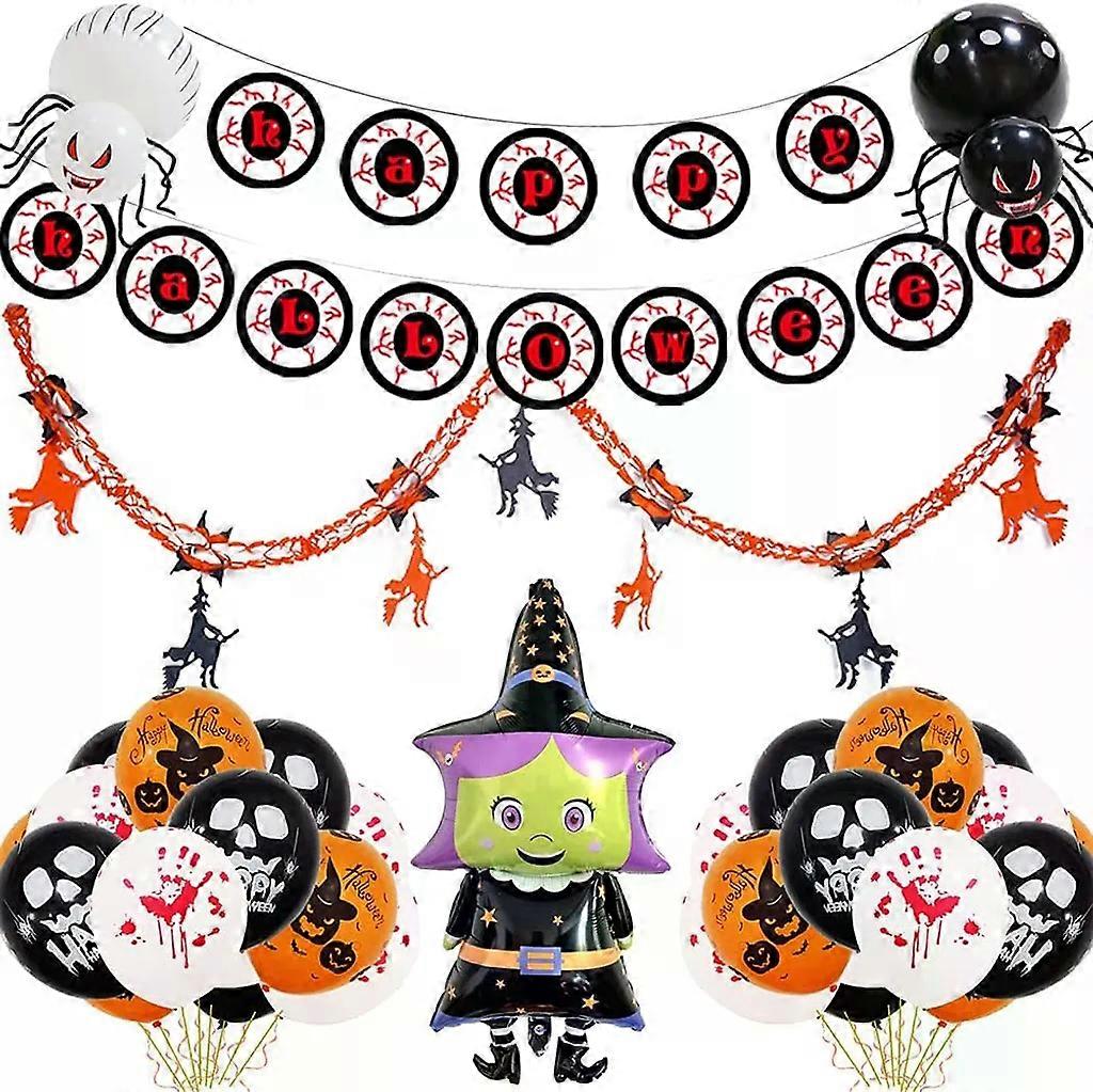 Spooky Durable Assorted Halloween Balloons