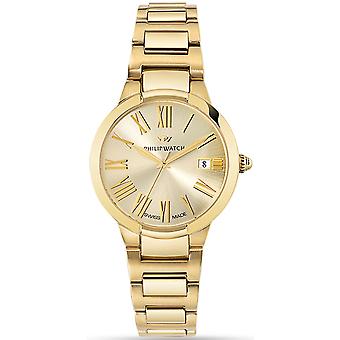 Philip montre corley Swiss Analog Quartz Women's Watch avec R8253599507 Bracelet en acier inoxydable
