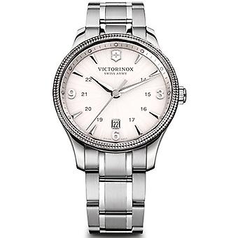 Victorinox Alliance Swiss Quartz analoge man horloge met roestvrijstalen armband V 241712.1
