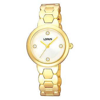 Lorus Watches Quartz Analog Women Watch with RRS70TX9 Gold Plated Stainless Steel Bracelet