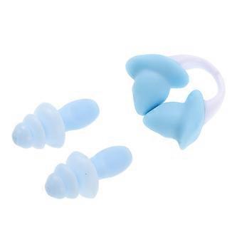 Waterproof Silicone Kids Swimming Nose Plugs and Ear Plug Set for Safe Diving 4Sets