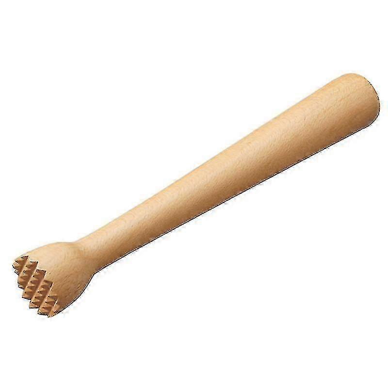 Olive Wood Muddler Flat And Round Ends