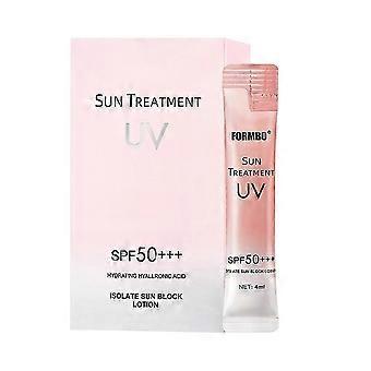 SPF50+ Solcreme til ansigtet, der giver en forfriskende følelse og beskytter mod UV-stråler.