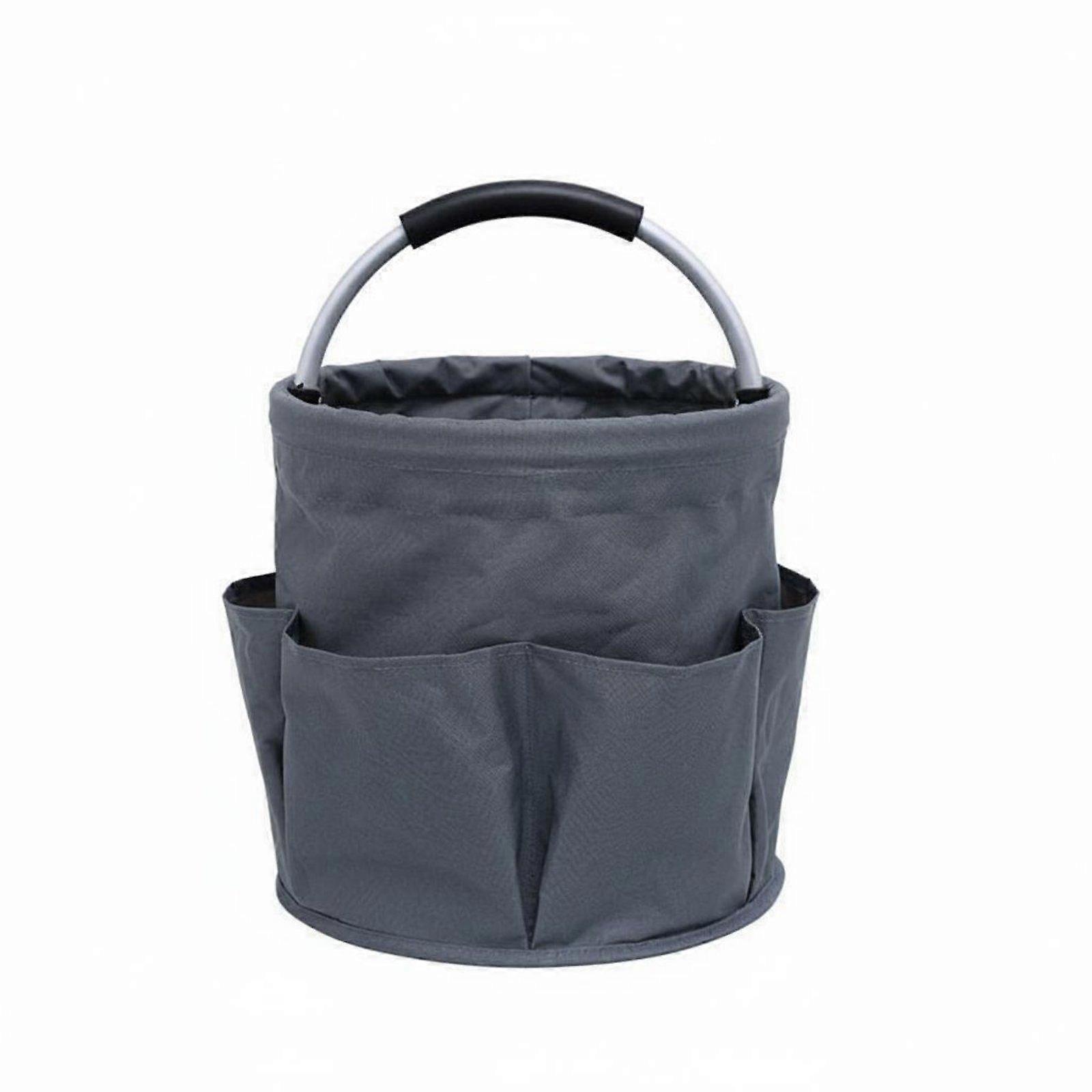 Textile Tool Tote Multiple Pockets Foldable Tool Carrier Large Capacity Foldable