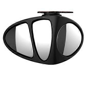 3 in 1 360 Degree Rotation Three Sided Blind Spot Mirror, Reversing Parking Auxiliary Blind Spot Convex Mirror
