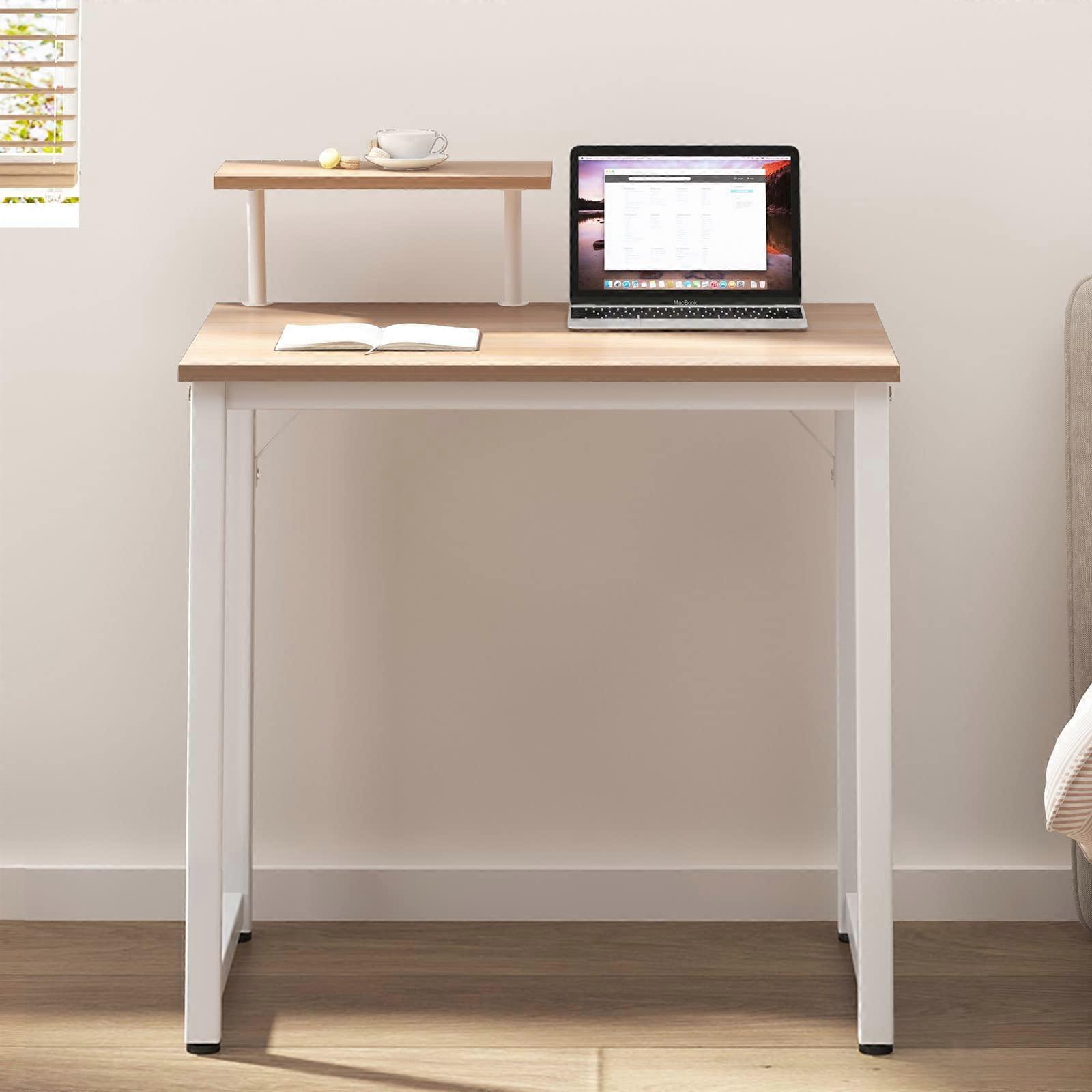 Compact computerbureau 80 x 40 cm, multifunctioneel werkstation