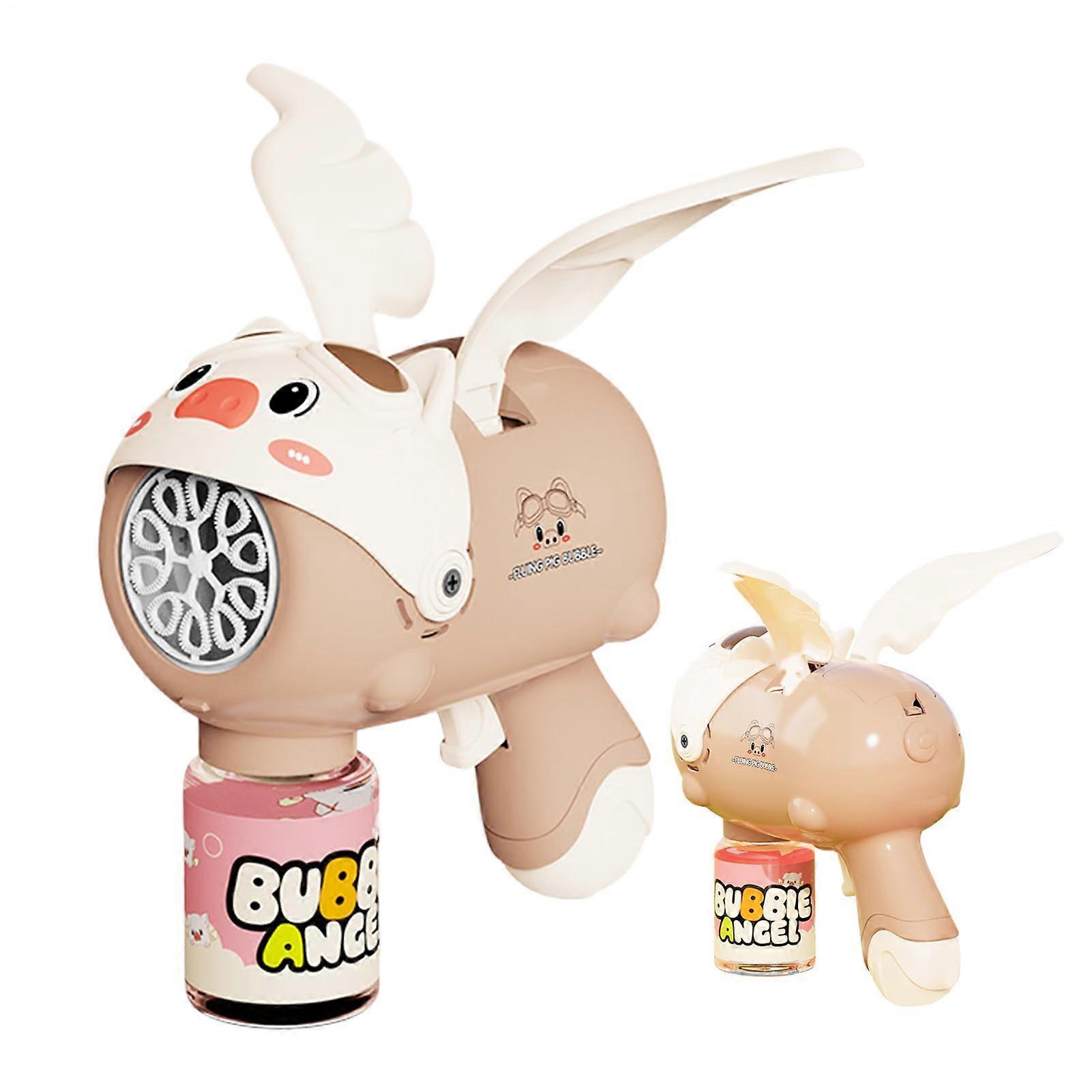 Continuous Bubble Flying Pig Toy