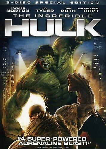 Incredible Hulk [DVD] [2008] [Region 1] DVD - Region 2