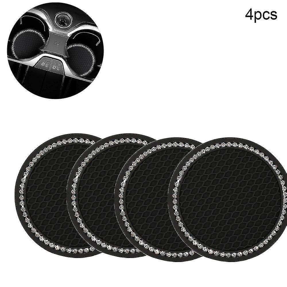 Car Coasters, Car Cup Holder Insert Coaster - Anti Slip Universal