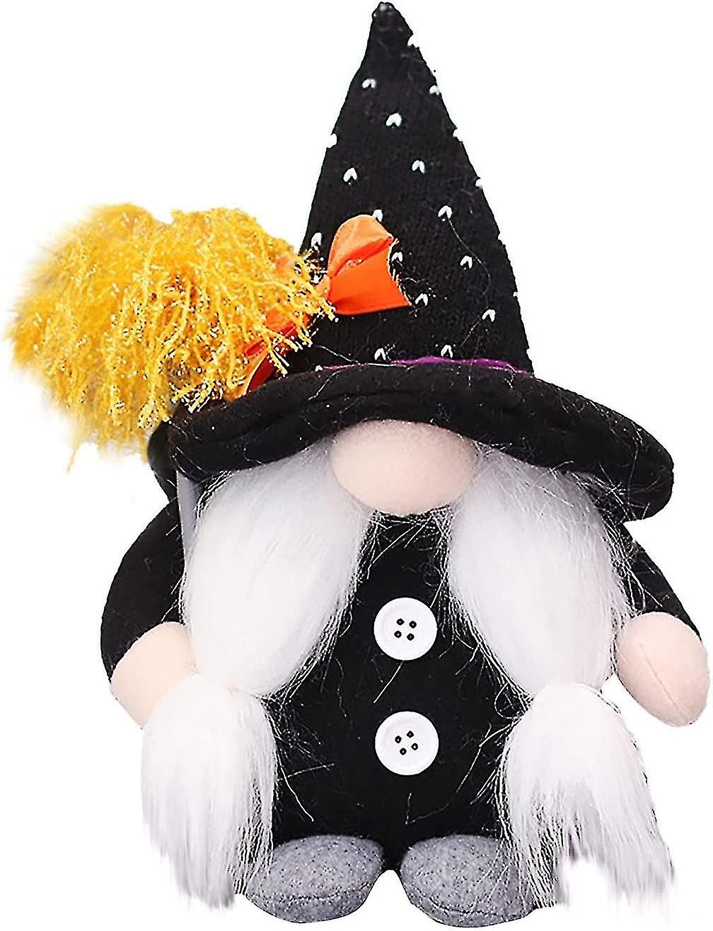 Snowflake Ornaments Halloween Gnomes Decor Plush Gnome Ornament With W