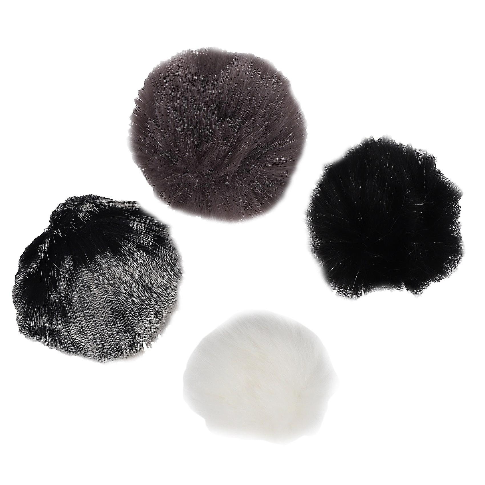 Universal Lavalier Microphone Windscreen Fur Windshield Wind Muff Soft For Lapel Lavalier Mic 5mm