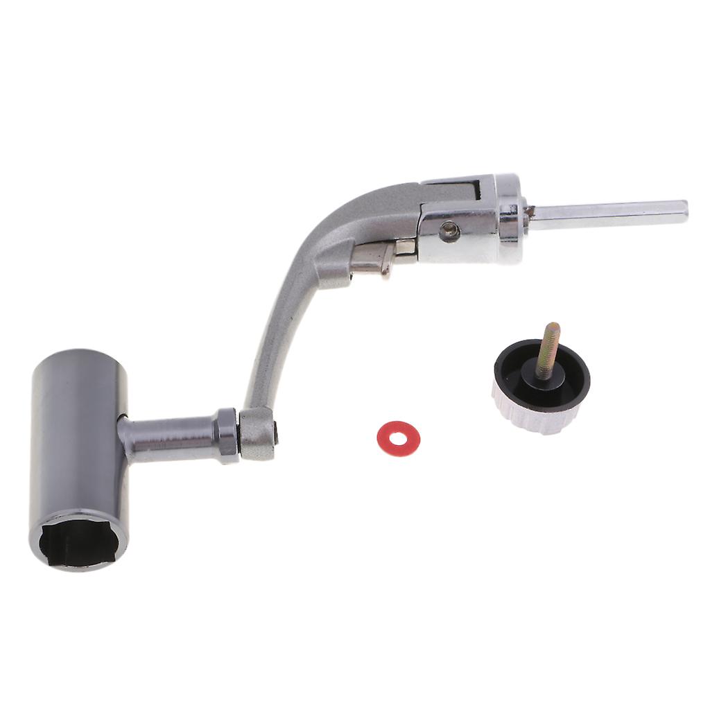 Spinnfischrollengriff mit Knopfklappgriff Kipphebel M