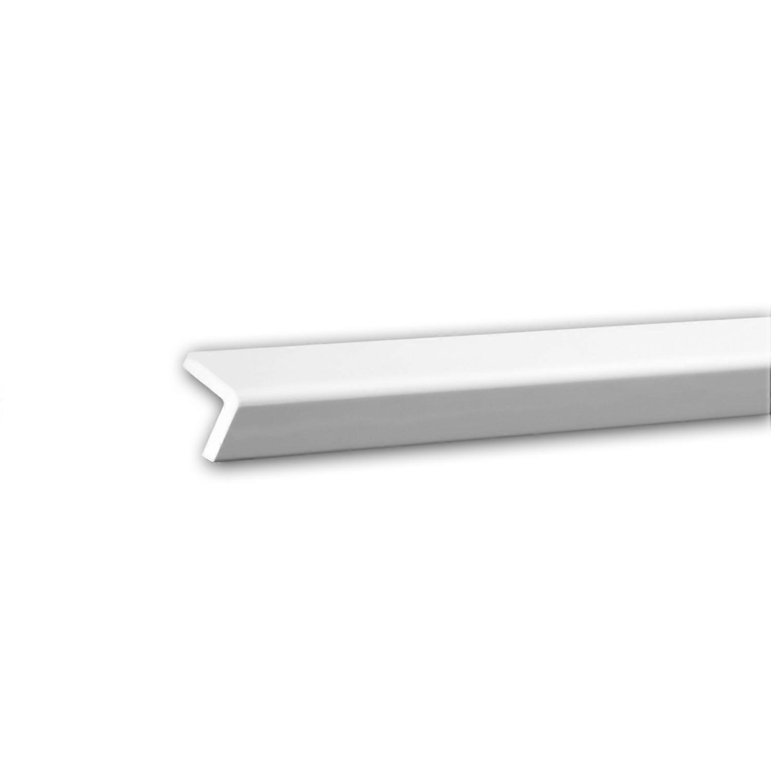 e-Delux GmbH 1 x Corniche 150156 Profhome blanc Mousse de polyuréthane rigide prétraité léger, solide, indéformable