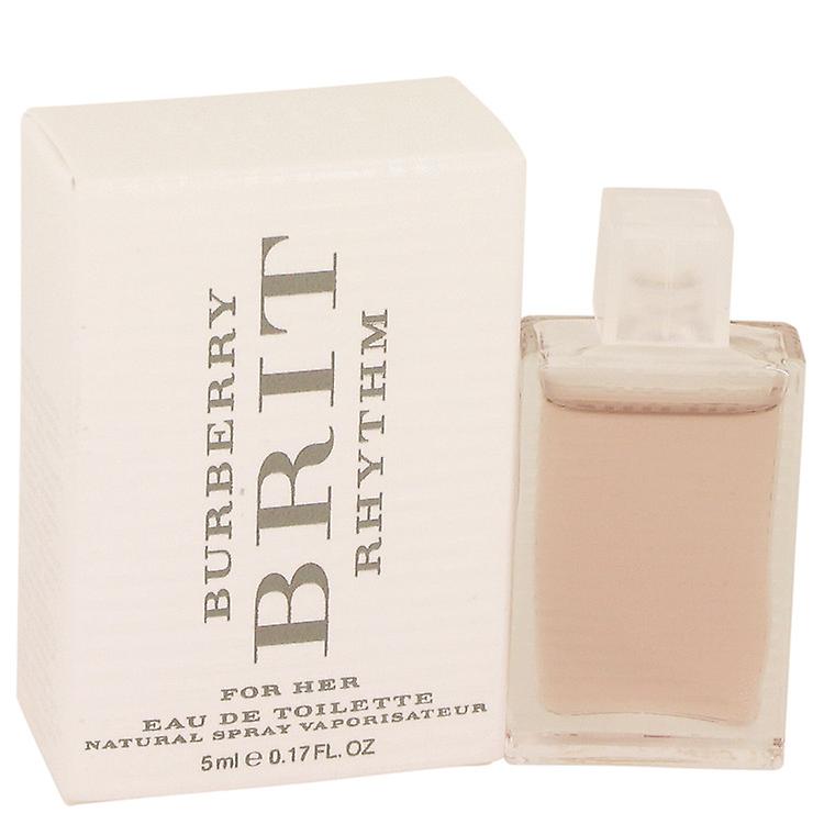 Burberry Brit Rhythm for Her Floral Eau de Toilette 5ml EDT Spray Burberry Brit Rhythm for Her Floral Eau de Toilette 5ml EDT Spray