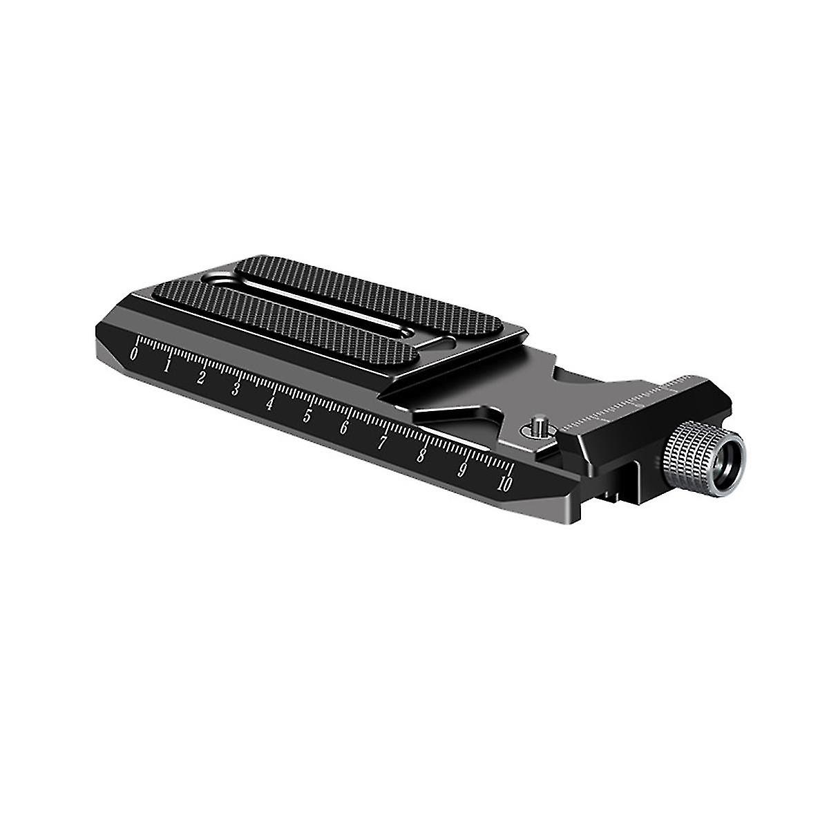 Placa de liberação rápida para 2 2 Gimbal com furo de parafuso de 1/4 polegadas para