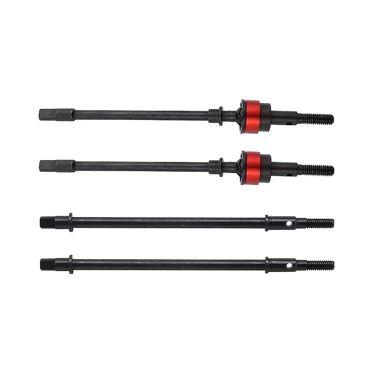 Steel Metal Front And Rear Axle Drive Shaft Cvd For Axial Scx10 1/10 Rc Crawler Car Upgrade Parts,b