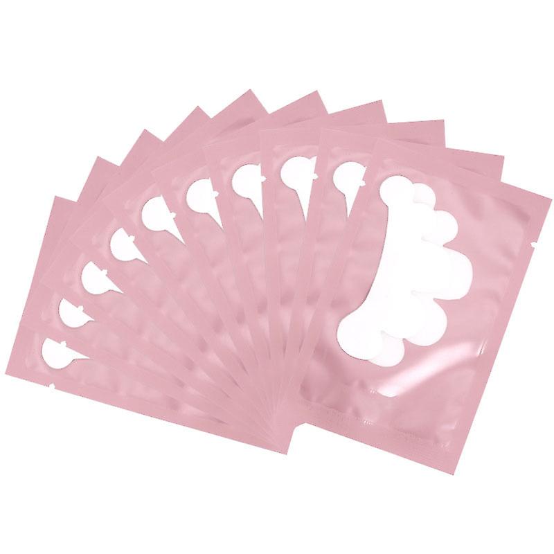 50 Pcs Under Eye Pads Petal Shape Eyelash Grafted Extensions Patches Lash Extension Supplies Isolation Pads