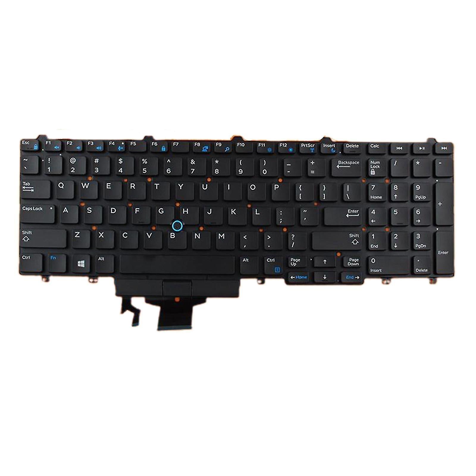 Us Laptop Keyboards Backlight For For Latitude E5550 E5570 E5580 Keyboard