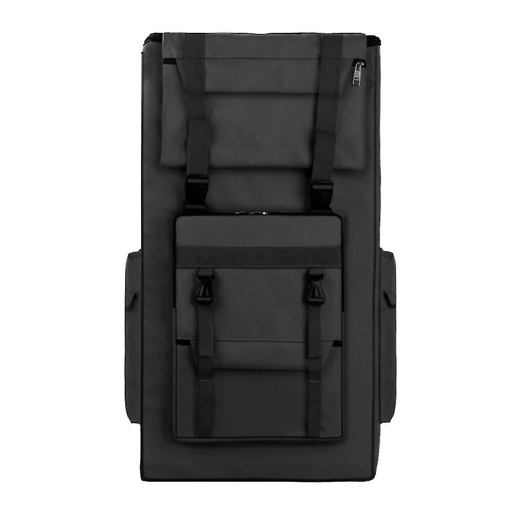 120L Outdoor Sports Leisure Backpack, Army Camouflage Mountaineering Bag Oxford Cloth