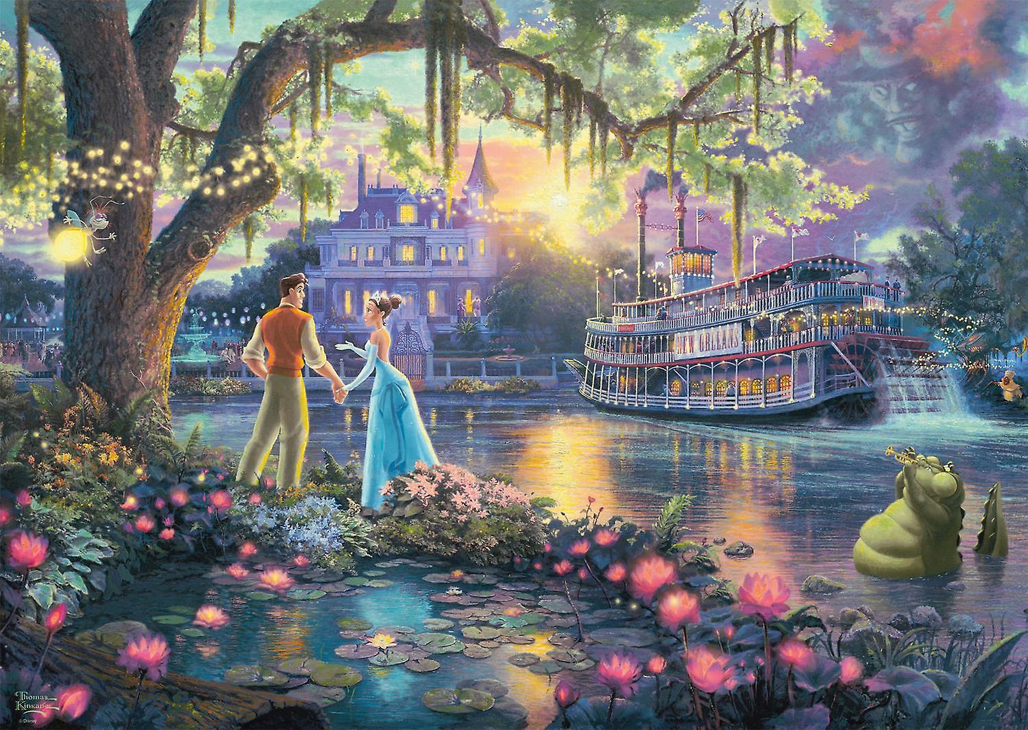 thumbnail image 2 of Schmidt Kinkade Disney La Princesa y el Sapo Rompecabezas (1000 Piezas), 2 of 3