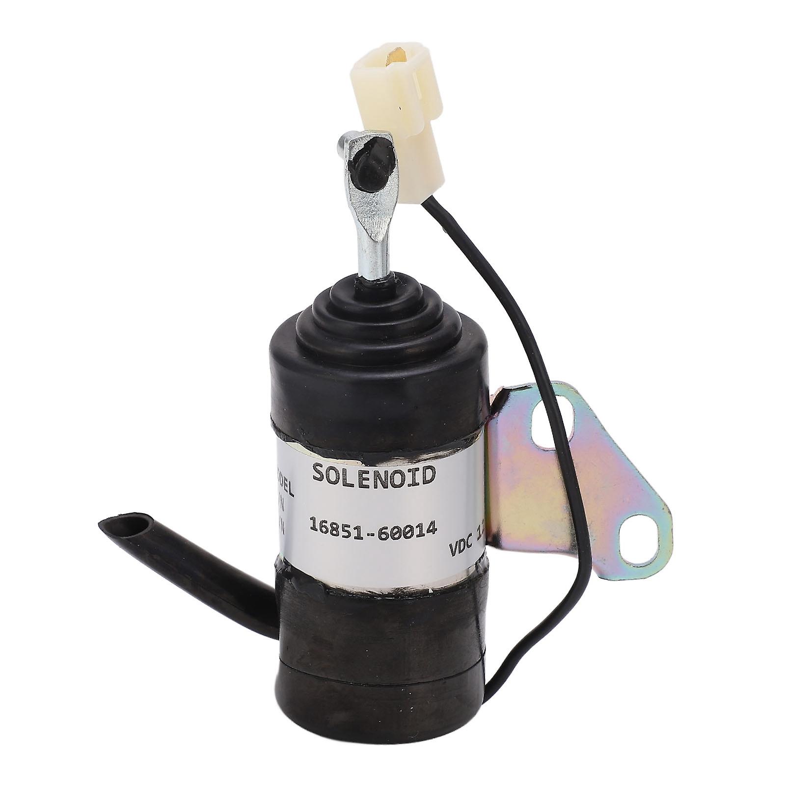 DC12V Generator Sole Valve Replacement 16851‑60014 Engine Fuel Cutoff Shutdown Valve