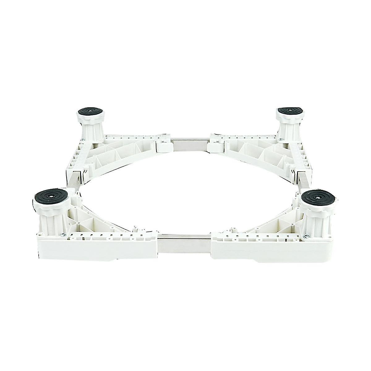 Tvättmaskinstativ Universal Base Multifunktionell justerbar bas för torktumlare Kylskåp Bathro