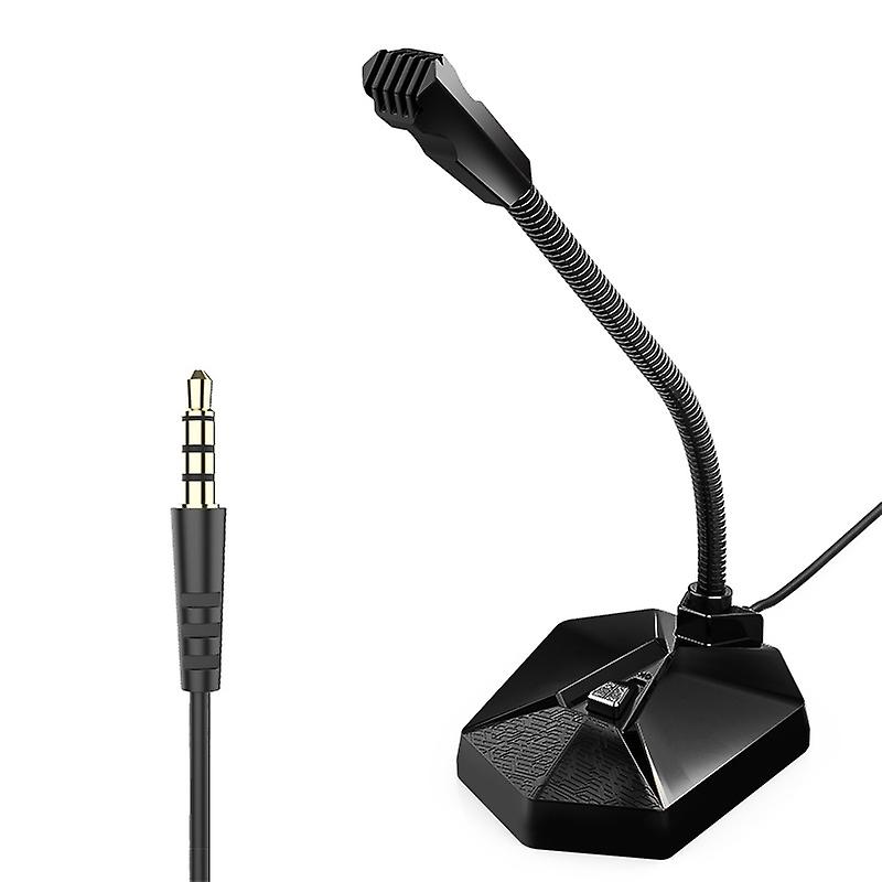 Live Recording Wired Microphone, Spec:  3.5 Version (Black) 3.5 Version (Black)