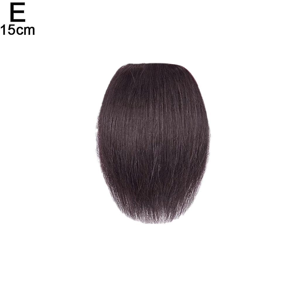 Heat Resistant Synthetic Wig 3 Colors 10-25cm Trimmable Lightweight For Daily Use Role Play Parties