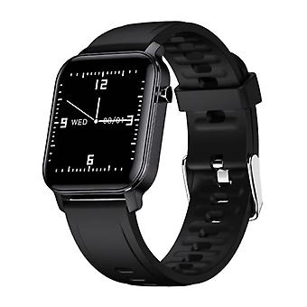 Stuff Certified® Fitness Activity Tracker Smartwatch Sport Smartband Smartphone Watch iOS / Android Black