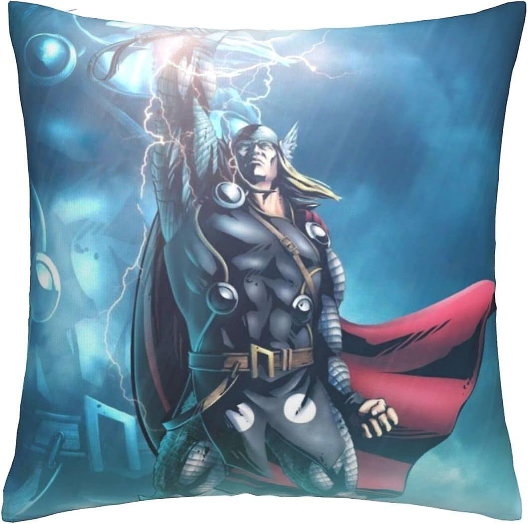 柔らかく快適なトールクッションカバー45x45cmスクエアスロー枕カバーソファベッドルーム用目に見えないジッパー付き18x18インチ両面印刷