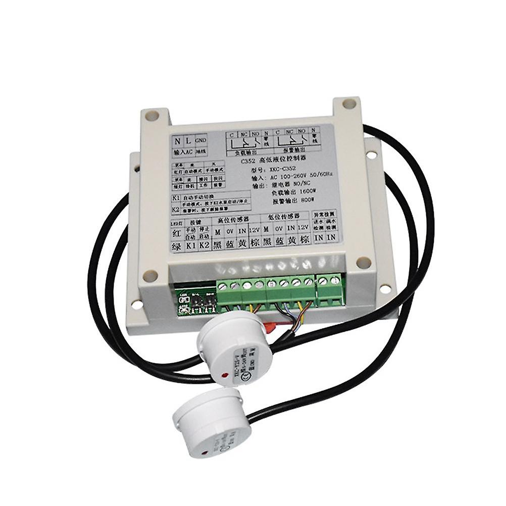 Automatic Water Level Controller XKC C352 2P Non Contact Liquid Level Sensor for Water Tanks Filling System AC 110V to 220V