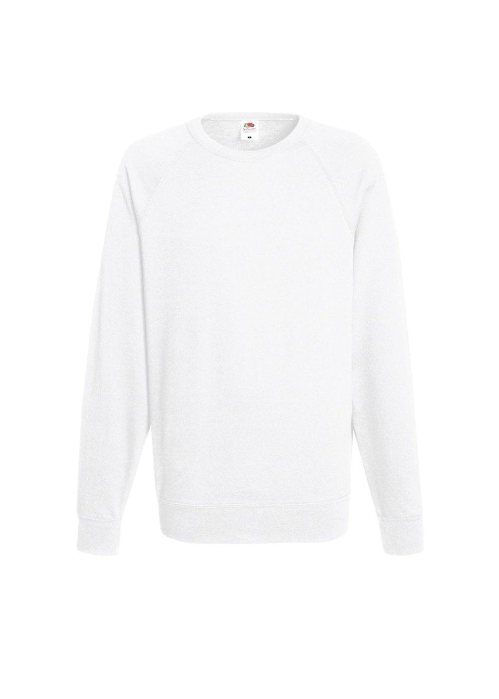 Men's Fruit Of The Loom Lightweight Raglan Sweatshirt 62138