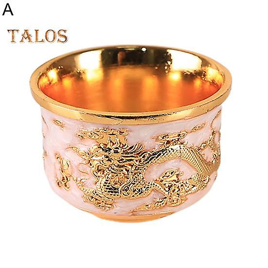 Wine Cup Chinese Style Practical Compact Size Fashion Glossy Fine Texture Teacup for Party