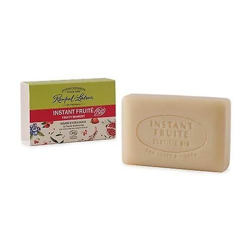 Instant Fruity soap, notes of red fruit, in ORGANIC olive oil 100 g