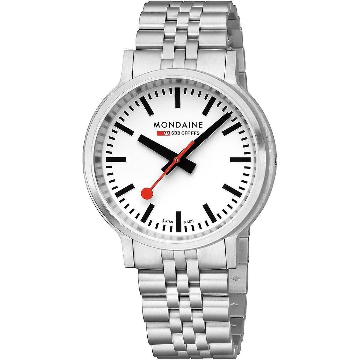 Mondaine 男士手表手表 41mm MST.4101B.SJ.1 S2G 不锈钢
