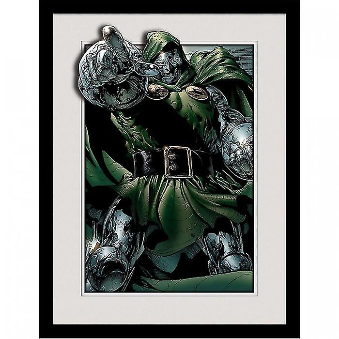 Marvel Doctor Doom Rule Framed Poster