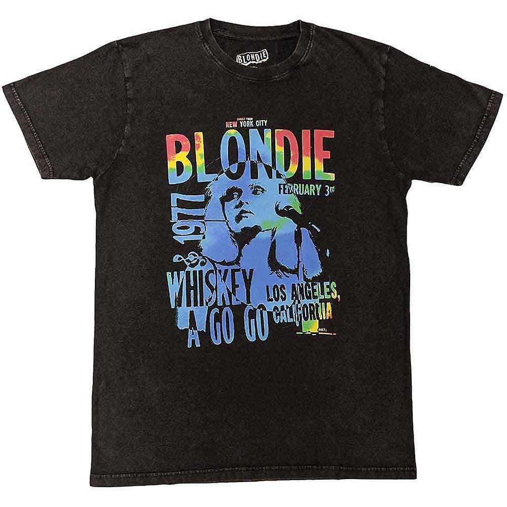 Blondie Whiskey A Go Go Washed Finish T Shirt