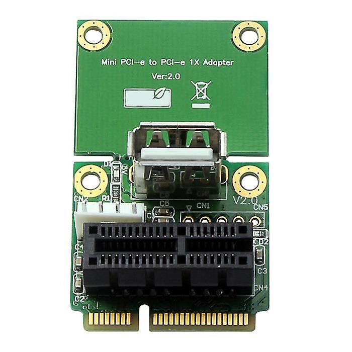 Mini PCI-E to PCI-E PCI-E 1X Support Reduced/Maximum Height Cards