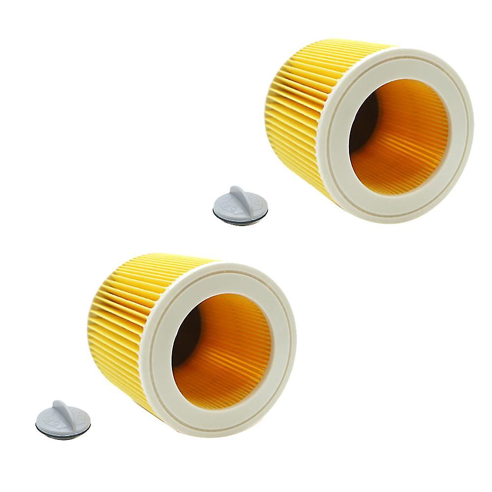 For Vacuum Cleaners Parts Cartridge Hepa Filter Wd2250 Wd3.200 Mv2 Mv3 Wd3 Parts Dust Filters 2pcs